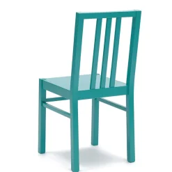 Holz Esszimmerstuhl in Türkis Grenium aus Buche (2er Set)