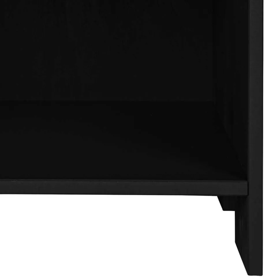 Holz Nachtkonsole mit Fach & Schublade - Eslovia