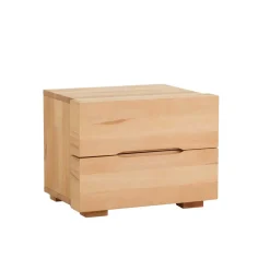 Holz Nachtschrank Moritz mit Schubladen