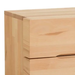Holz Nachtschrank Moritz mit Schubladen