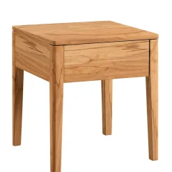 Holz Nachttisch aus Wildbuche massiv - Emjana