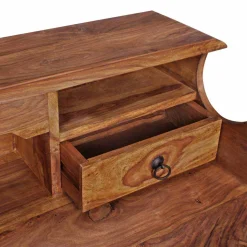 Holz Schreibtisch Pisinon im Landhausstil