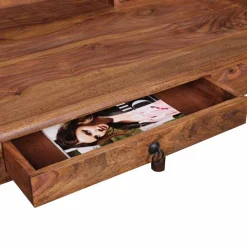 Holz Schreibtisch Pisinon im Landhausstil