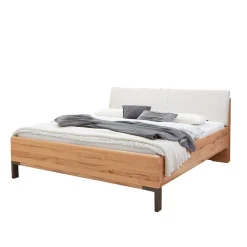 Holzbett & Nachtkommoden - Krofun (dreiteilig)