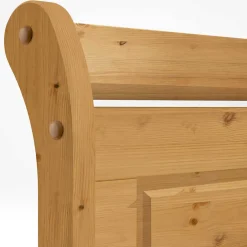 Holzbett Corabia mit Nachtkommoden (dreiteilig)