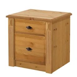 Holzbett Corabia mit Nachtkommoden (dreiteilig)