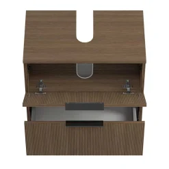 Holzdekor Badausstattung Set - Ucaida (vierteilig)