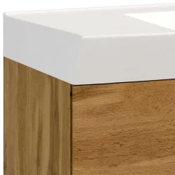 Holzdekor Badezimmermöbel Kombi - Arazony (vierteilig)