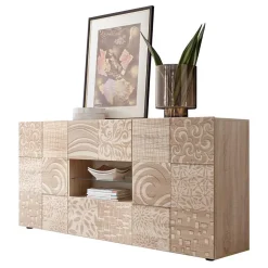 Holzdekor Sideboard in Sonoma-Eiche - Bielvas