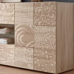 Holzdekor Sideboard in Sonoma-Eiche - Bielvas