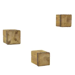 Holzklotz Wandregale aus Tanne - Vicetto (dreiteilig)