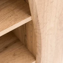 Holzoptik Bad Hängeschrank mit Baumkante - Tofias