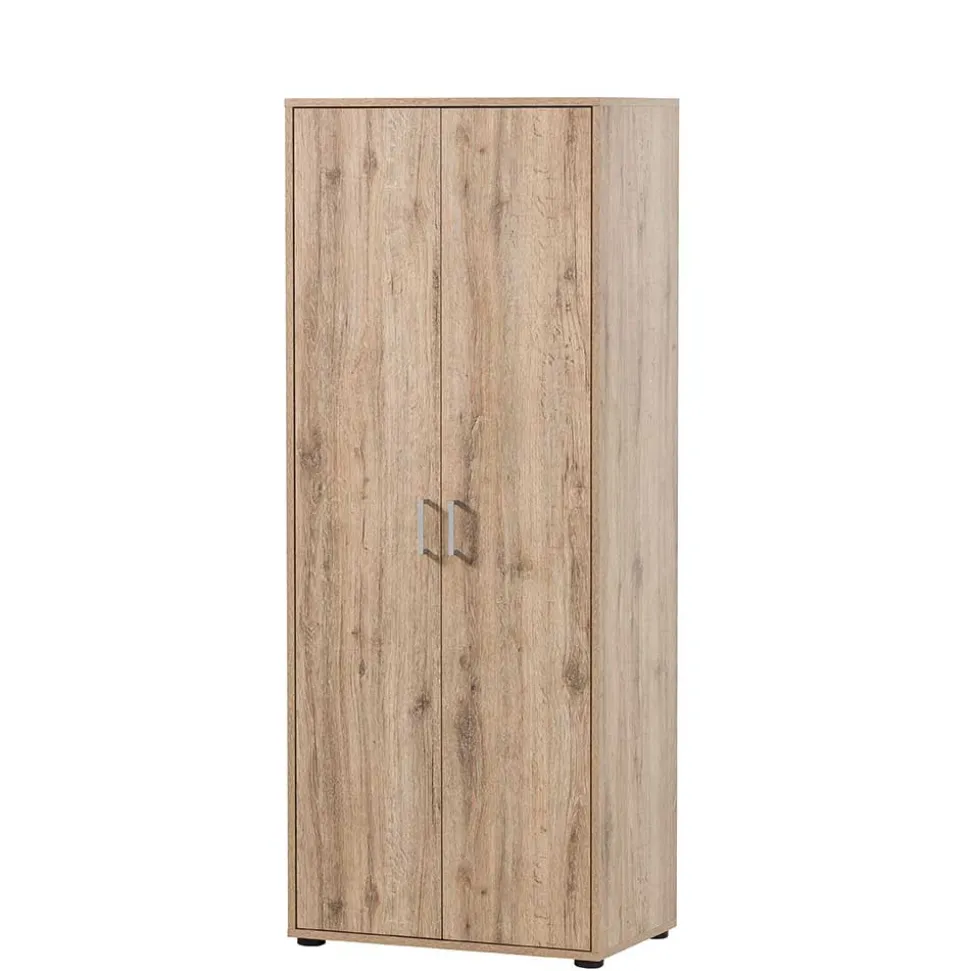 Holzoptik Büroschrank in Wildeiche - Jytte