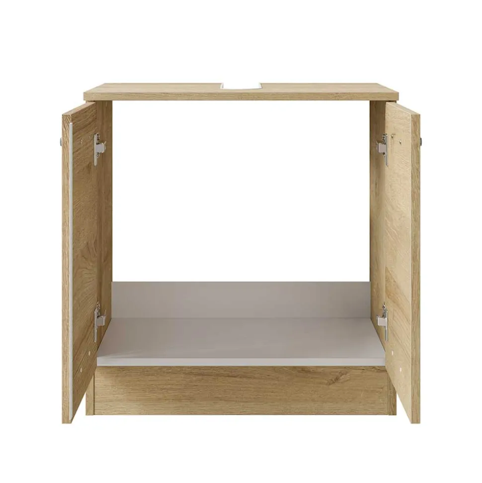 Holzoptik Waschbeckenschrank in Eiche - Habanna