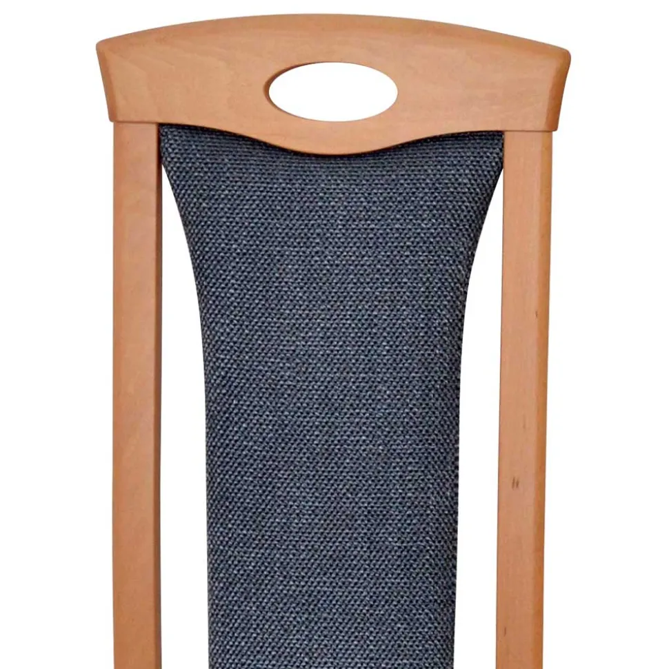 Holzstühle in Buche & Anthrazit - Moyico (2er Set)