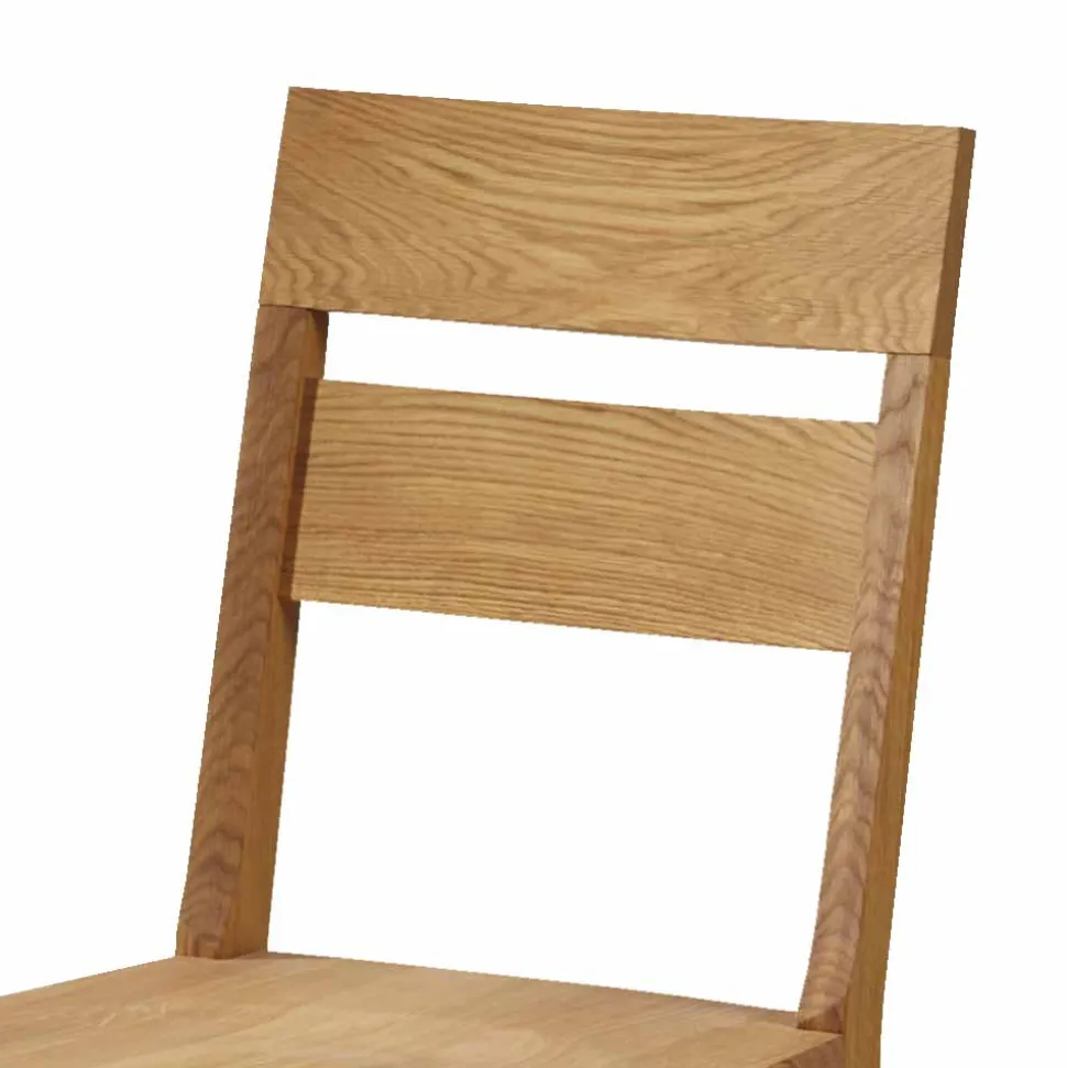 Holzstuhl Likes aus Wildeiche massiv