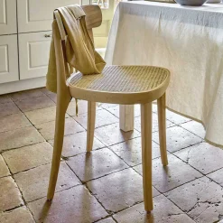 Holzstuhl mit Wiener Geflecht Sitz - Wheel (2er Set)