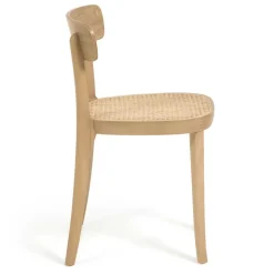 Holzstuhl mit Wiener Geflecht Sitz - Wheel (2er Set)