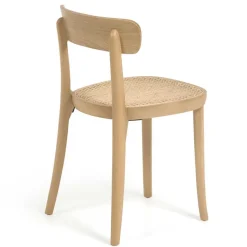 Holzstuhl mit Wiener Geflecht Sitz - Wheel (2er Set)