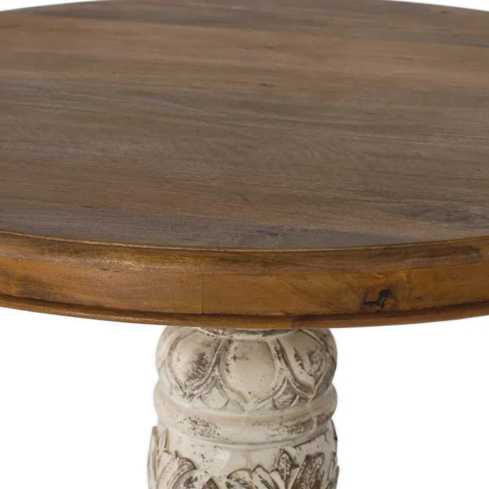 Holztisch im Vintage Landhaus Look - Emiato