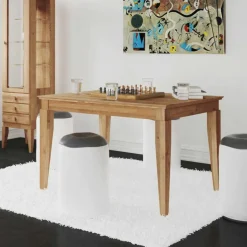 Holztisch Masdamos aus Wildeiche Massivholz