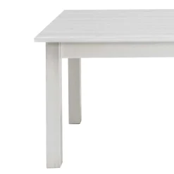 Holztisch Zanaris in Weiß