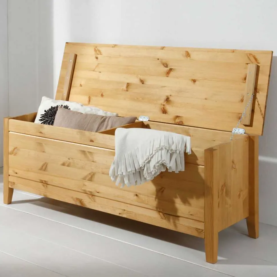 Holztruhe Corabia aus Kiefer Massivholz