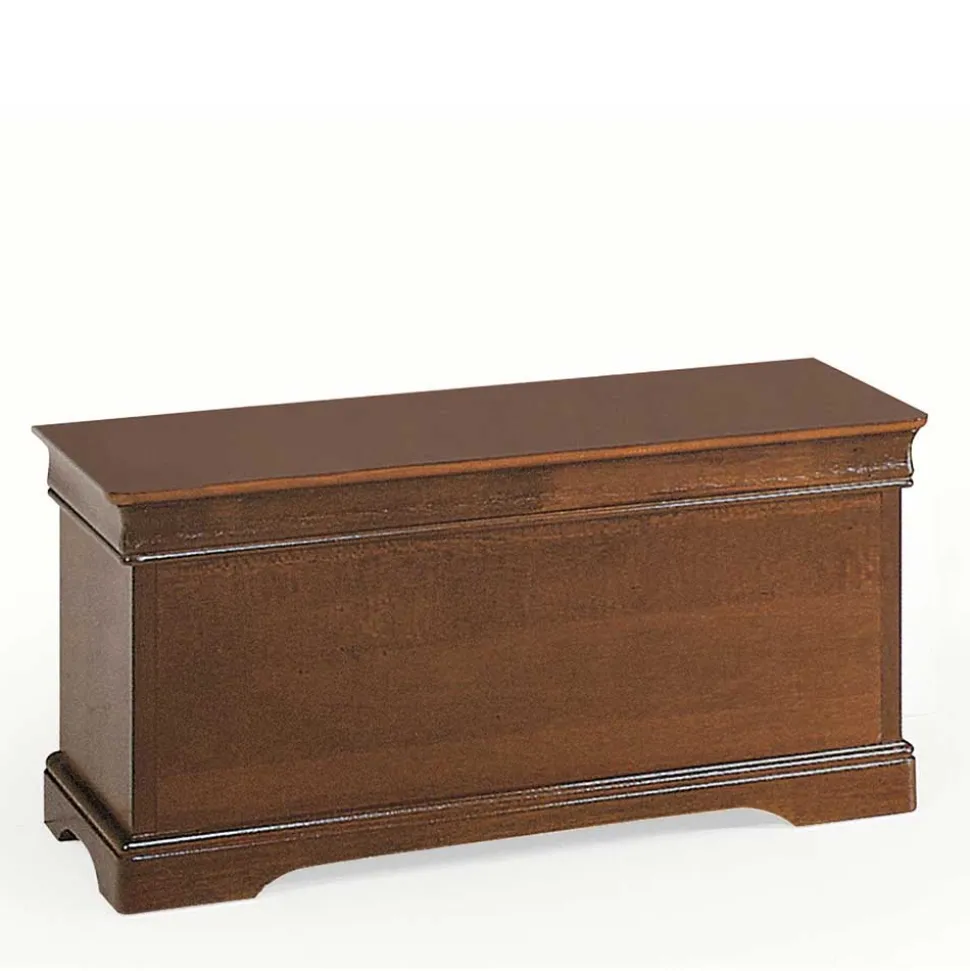 Holztruhe in klassischem Design 94x34x22 cm - Lemerzi