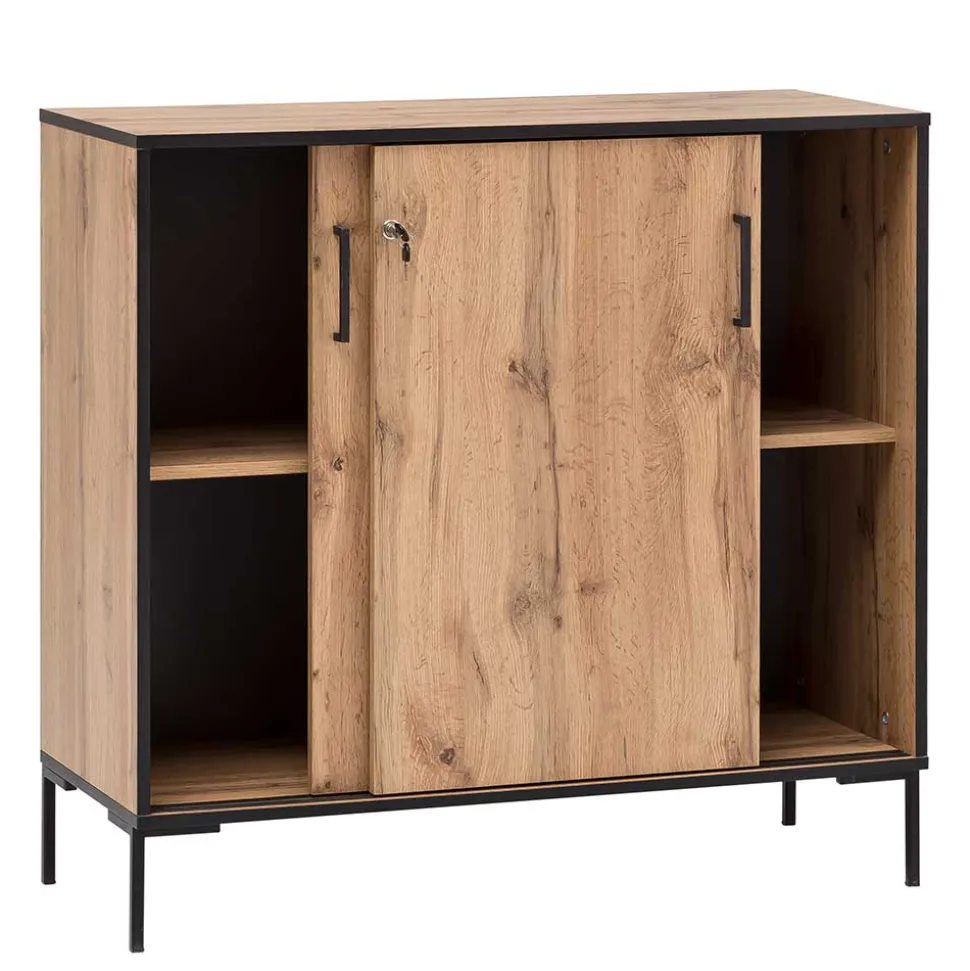 Home Office Schrank mit Schiebetüren - Zustic