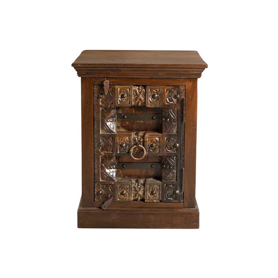 Indische Kommode Solapura in Braun