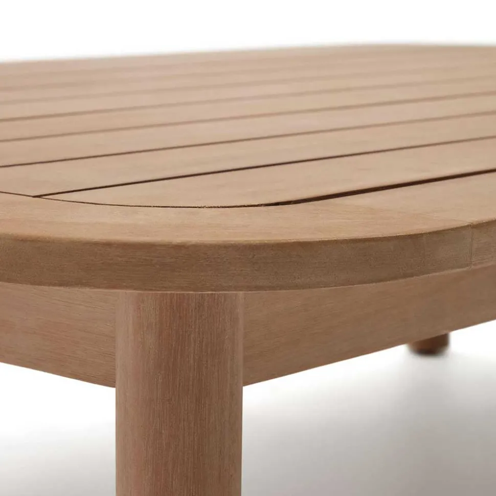 Indoor Outdoor Couchtisch aus Eukalyptusholz - Perconia