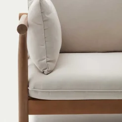 Indoor Outdoor Sessel in Cremefarben - Perconia