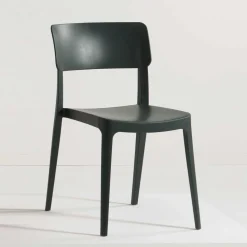 Indoor und Outdoor Stühle in Anthrazit - Dolios (4er Set)