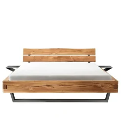 Industrial Balkenbett mit Metallkufen - Magie