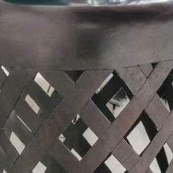 Industrial Design Beistelltisch aus Aluminium - Bahos