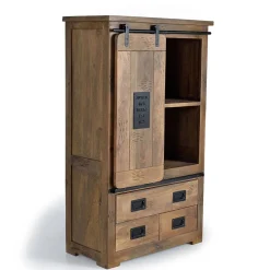 Industrial Design Highboard aus Mangoholz - Semian