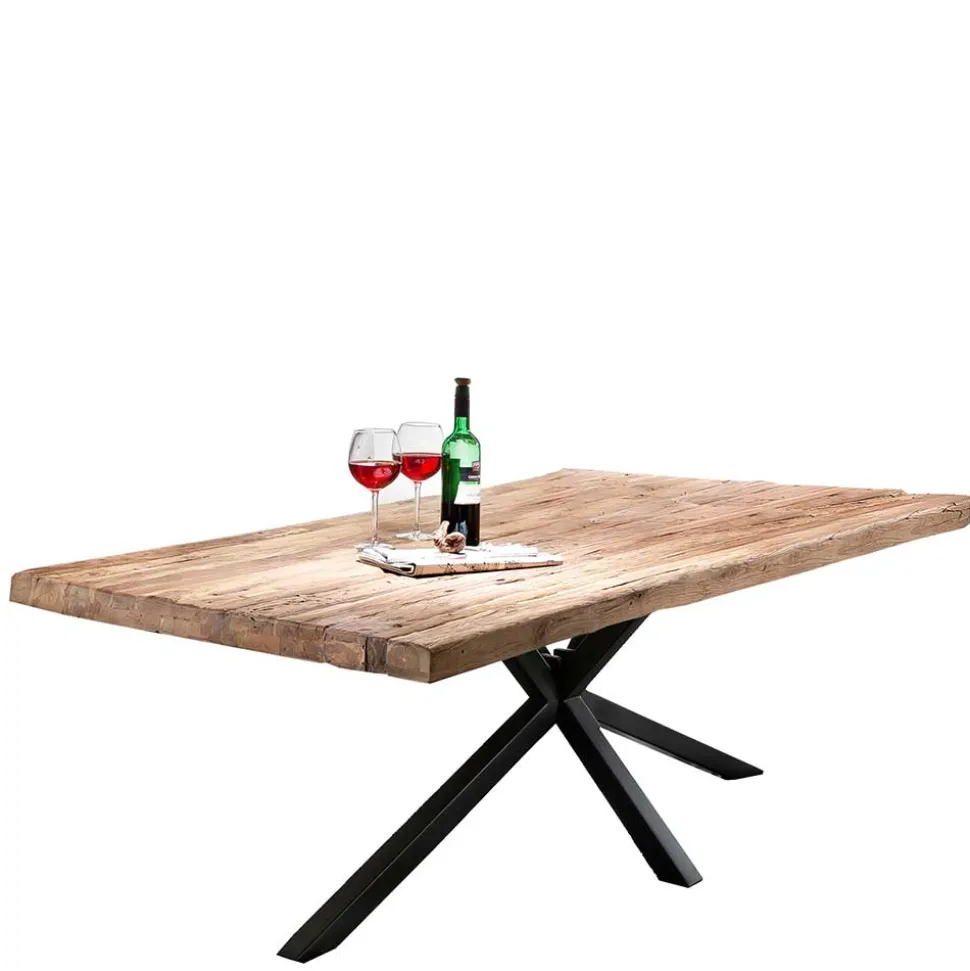 Industrial Esstisch aus recyceltem Teakholz - Doan