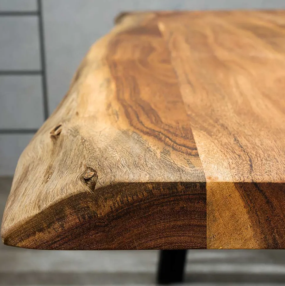 Industrial Esstisch-Gruppe Set - Miriam (fünfteilig)