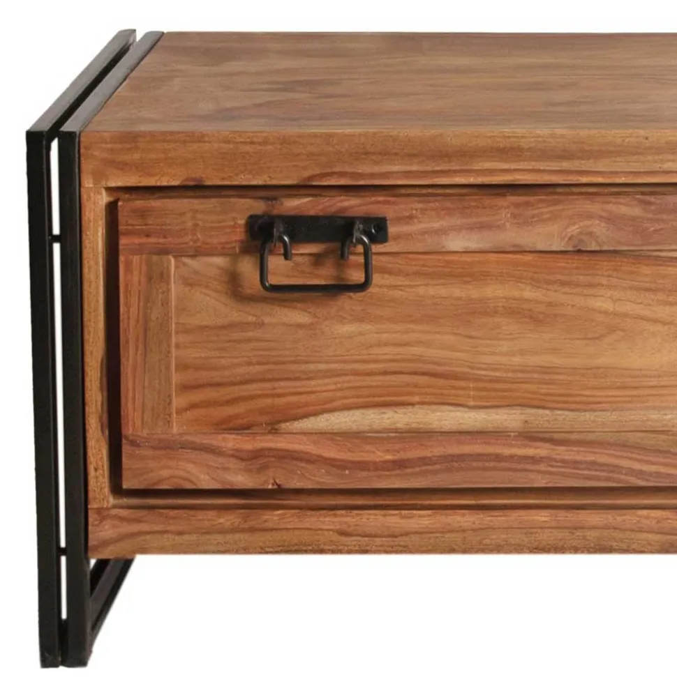 Industrial Garderobenpaneele & Schuhbank - Mendoza (dreiteilig)