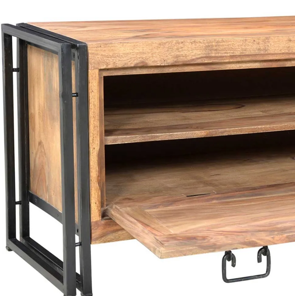 Industrial Garderobenpaneele & Schuhbank - Mendoza (dreiteilig)