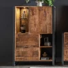 Industrial Highboard mit LED Beleuchtung - Acira
