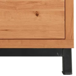 Industrial Kommode aus Kernbuche & Eisen - Dimphi