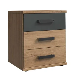 Industrial Nachtschrank mit drei Schubladen - Corpus
