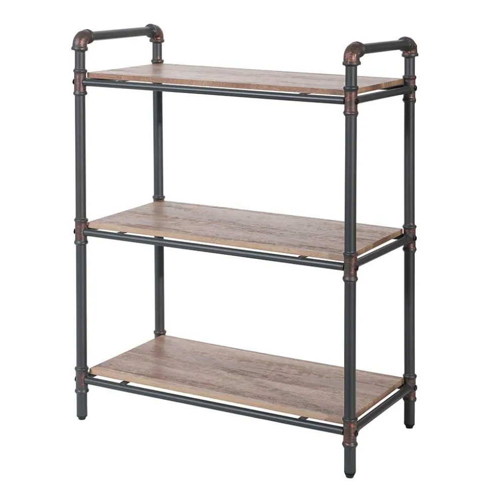 Industrial Regal Kombination aus Eisen - Nenvia (dreiteilig)