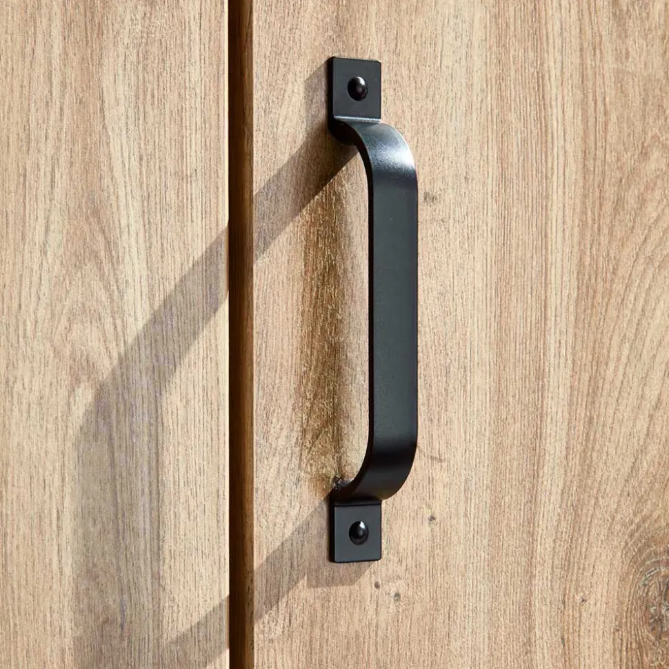 Industrial Schlafzimmerschrank mit fünf Türen - Bram