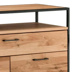 Industrial Sideboard aus Wildeiche und Stahl - Ingbo