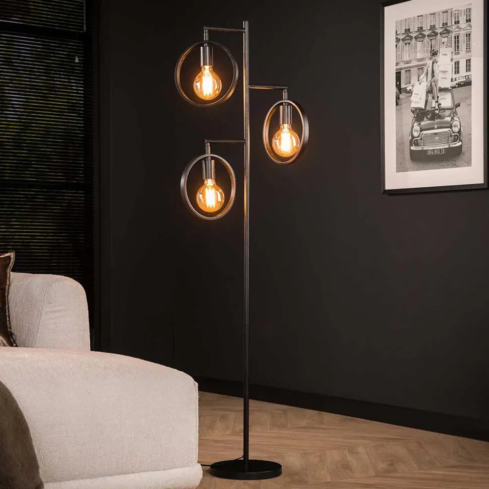 Industrial Stehleuchte 3-flammig - Prayer