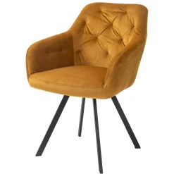 Industrial Style Essgruppe mit vier Plätzen - Panayota (fünfteilig)