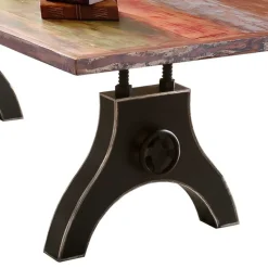 Industrialtisch mit Shabby Chic Altholz - Mutano