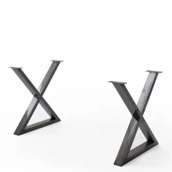 Industry Style Esstisch mit Baumkanten - Lymesca